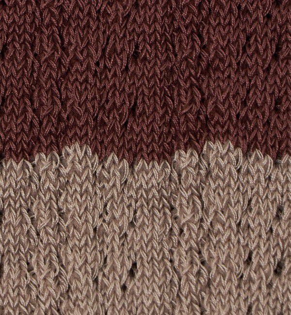 UNITED ARROWS「【別注】＜CONLEAD＞LACE 2TONE ハイソックス」|ソックス|