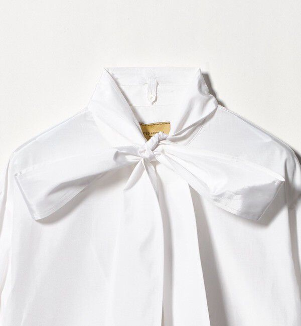 UNITED ARROWS「リボン ブラウス ‐ウォッシャブル‐」|シャツ・ブラウス|