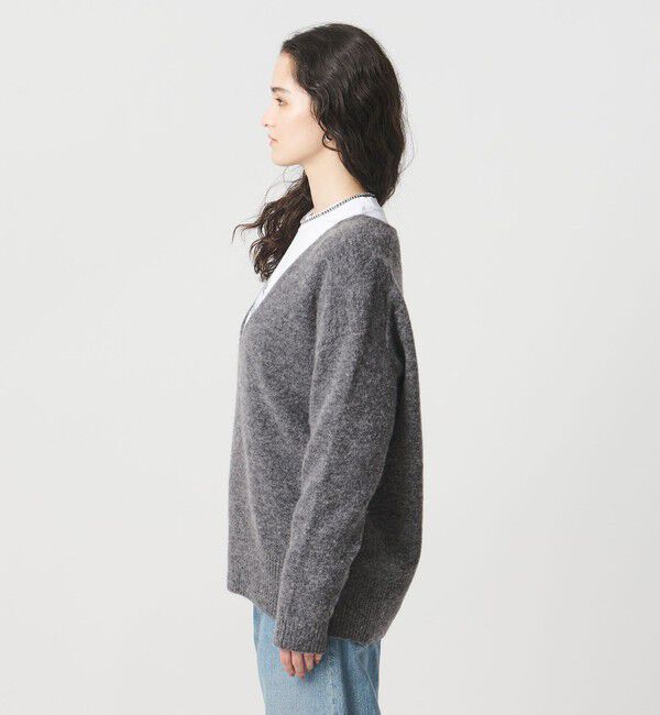 UNITED ARROWS「ディープ Vネック プルオーバー ニット」|ニット・セーター|