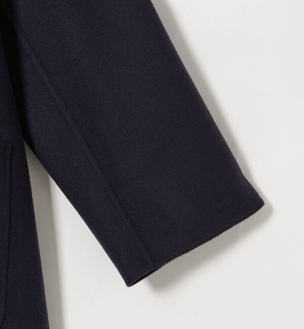 UNITED ARROWS「バイカラー リバー Aライン コート」|その他|