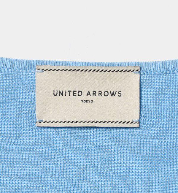 UNITED ARROWS「フルニードル Vネック ニット」|ニット・セーター|