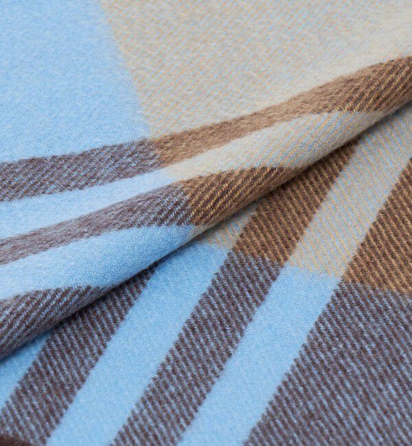 UNITED ARROWS「＜Joshua Ellis＞カシミヤ チェック ストール」|ストール|