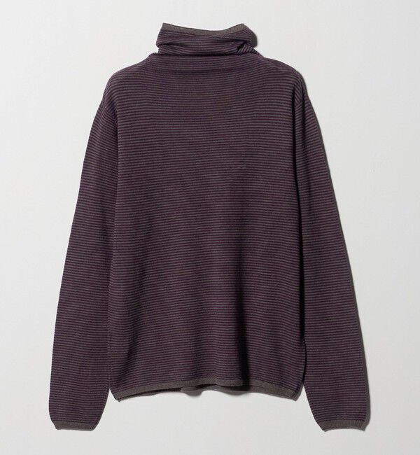 UNITED ARROWS「＜Camoshita＞ボーダー ハイネック ロングスリーブ ニット」|ニット・セーター|
