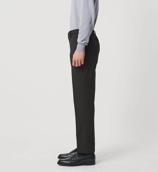UNITED ARROWS「PERTEX バックブラッシュド ノープリーツ スラックス UA COZY ウォッシャブル 2WAYストレッチ はっ水」|スーツ|