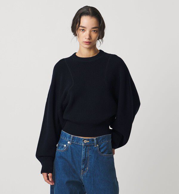 AEWEN MATOPH「＜AEWEN MATOPH＞アゼステッチ ニットプルオーバー ‐ ウォッシャブル ‐」|ニット・セーター|