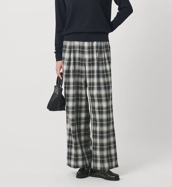 UNITED ARROWS「２タック ワイド パンツ」|チノ|