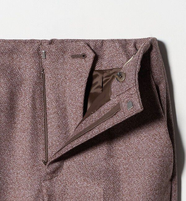 UNITED ARROWS「MOKU ３カラー ツイードライク スリムパンツ」|スラックス|