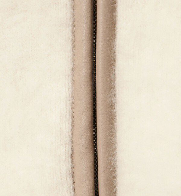 UNITED ARROWS「フォックスカシミヤ トリムコンビ カーディガン」|カーディガン|