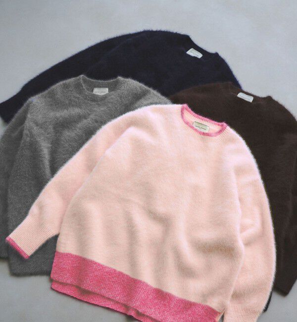 UNITED ARROWS「フォックスカシミヤ クルーネック ニット」|ニット・セーター|