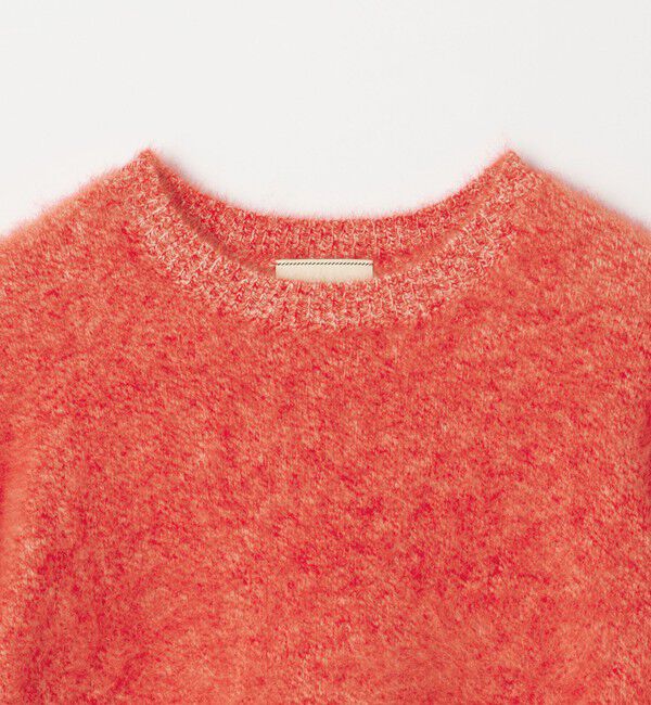 UNITED ARROWS「フォックスカシミヤ ハーフスリーブ Tニット」|ニット・セーター|