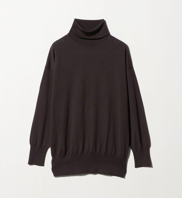 UNITED ARROWS「18G ウール タートルネック ニット ‐ウォッシャブル‐」|ニット・セーター|