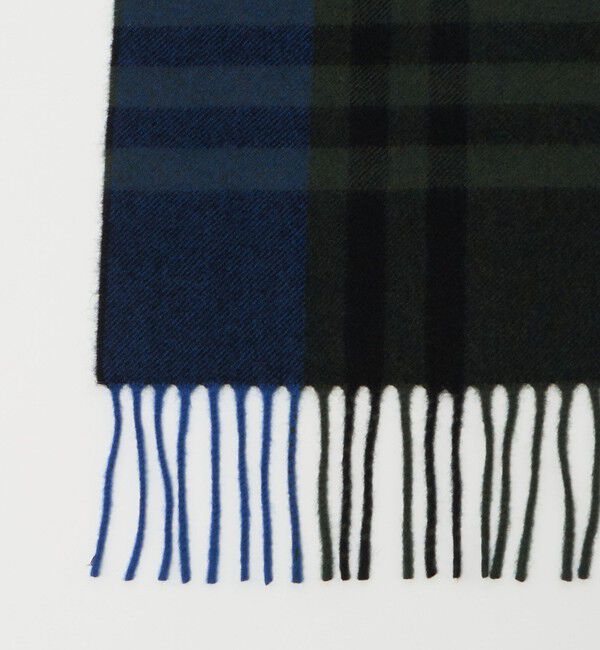 UNITED ARROWS「【別注】＜Joshua Ellis＞ブラックウォッチ マフラー」|マフラー|