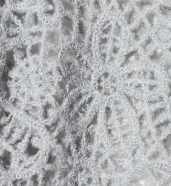 UNITED ARROWS「クロシェ ポロ カーディガン」|カーディガン|