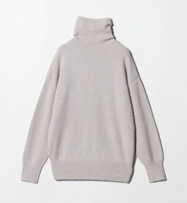 UNITED ARROWS「フォックス ウール ラメ タートルネック ニット」|ニット・セーター|