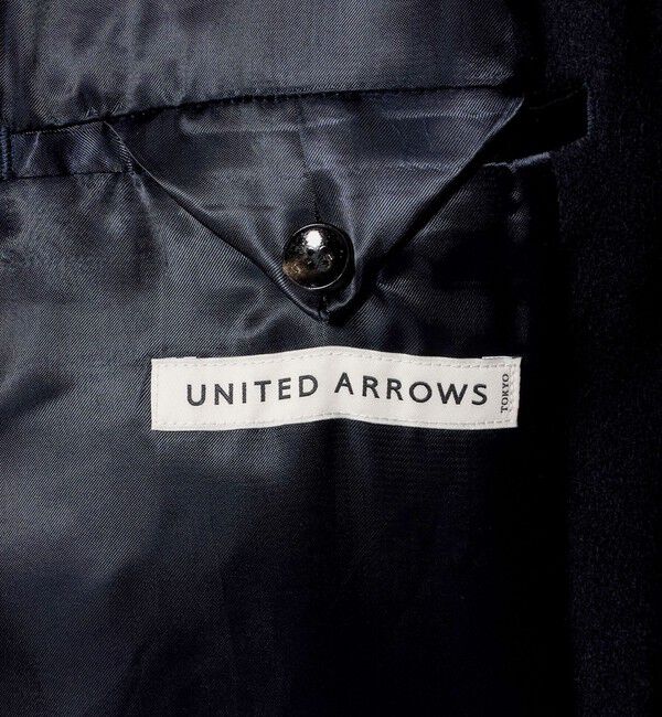 UNITED ARROWS「ウーステッドメルトン バルマカーンコート」|ステンカラーコート|