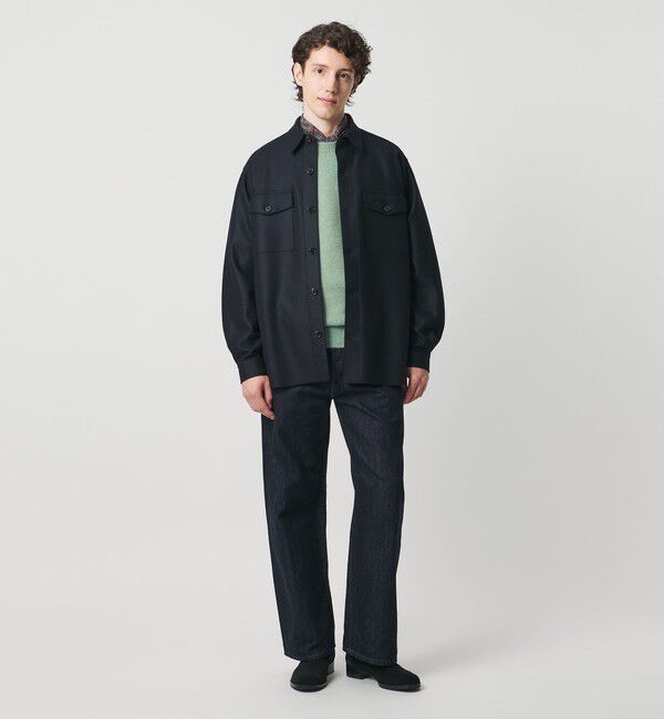 UNITED ARROWS「ヤク ヘアリー クルーネックニット」|ニット・セーター|