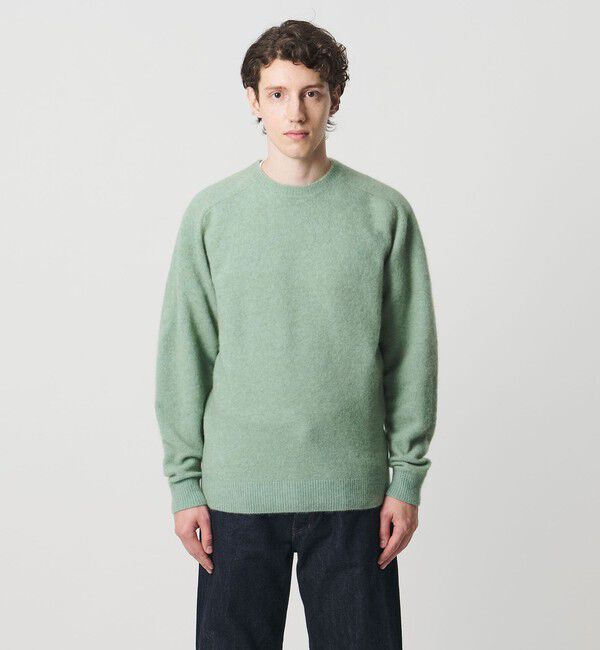 UNITED ARROWS「ヤク ヘアリー クルーネックニット」|ニット・セーター|