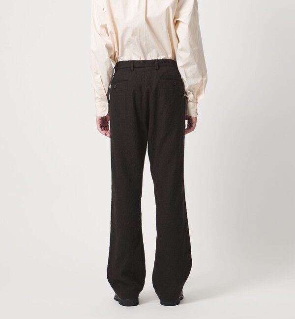 UNITED ARROWS「＜District＞シュリンク サージ 2プリーツ テーパードパンツ」|スーツ|