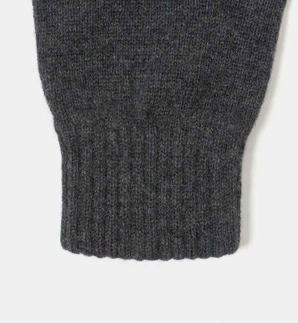 UNITED ARROWS「【別注】＜Johnstons of Elgin＞フィンガーレス ニットグローブ」|手袋|