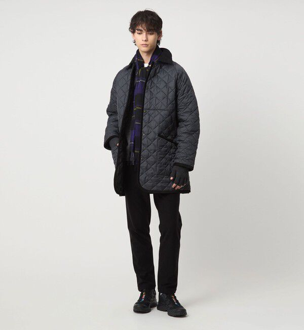 UNITED ARROWS「【別注】＜Johnstons of Elgin＞フィンガーレス ニットグローブ」|手袋|