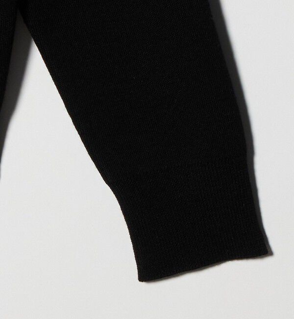 UNITED ARROWS「フリル ビジュー ニット」|ニット・セーター|