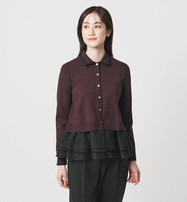 レディー ポロコンビ ロングスリーブニット（UNITED ARROWS）｜ルミネ