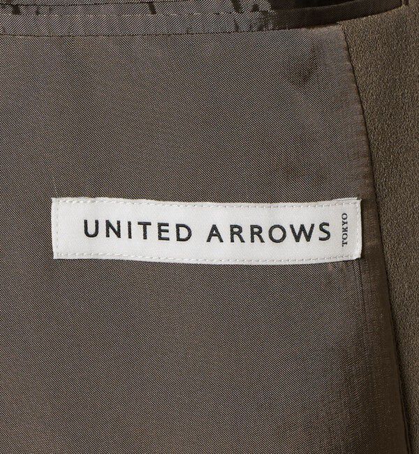 UNITED ARROWS「ポリエステルサブレ オーディナリー ダブル 4ボタン ジャケット」|テーラードジャケット|