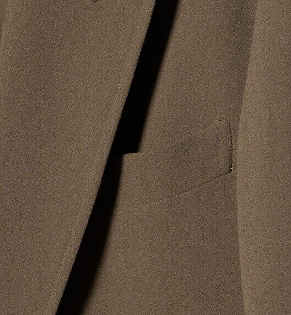 UNITED ARROWS「ポリエステルサブレ オーディナリー ダブル 4ボタン ジャケット」|テーラードジャケット|