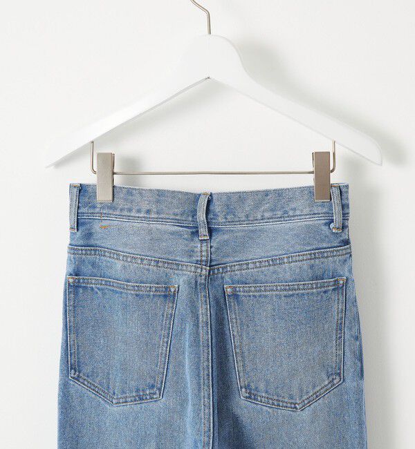EMMEL REFINES「＜EMMEL REFINES＞EM センタープレス ストレート デニム/ パンツ」|デニム|
