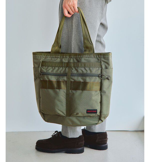 UNITED ARROWS green label relaxing「【別注】＜BRIEFING＞N/UR MISSIONB トート バッグ」|トートバッグ|OLIVE