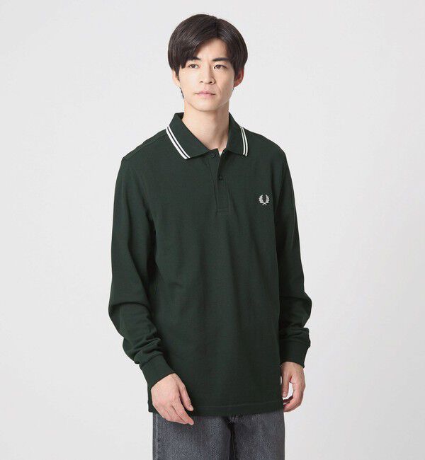 UNITED ARROWS green label relaxing「＜FRED PERRY＞ツインティップ ポロシャツ」|ポロシャツ|OLIVE
