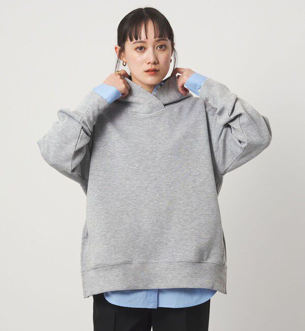 UNITED ARROWS green label relaxing「【WEB限定】＜at ease＞ダンボール フーディ」|パーカー|