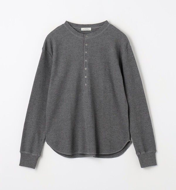 UNITED ARROWS green label relaxing「＜at ease＞ヘンリーネック ワッフル プルオーバー カットソー」|Tシャツ・カットソー|
