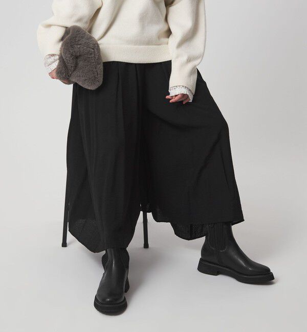 UNITED ARROWS green label relaxing「【WEB限定】＜at ease＞ キュロット パンツ」|キュロット|