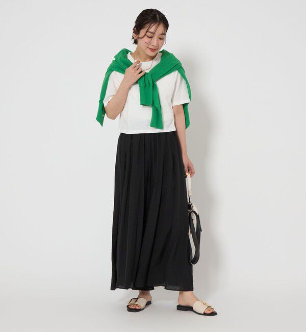 UNITED ARROWS green label relaxing「【WEB限定】＜at ease＞ キュロット パンツ」|キュロット|
