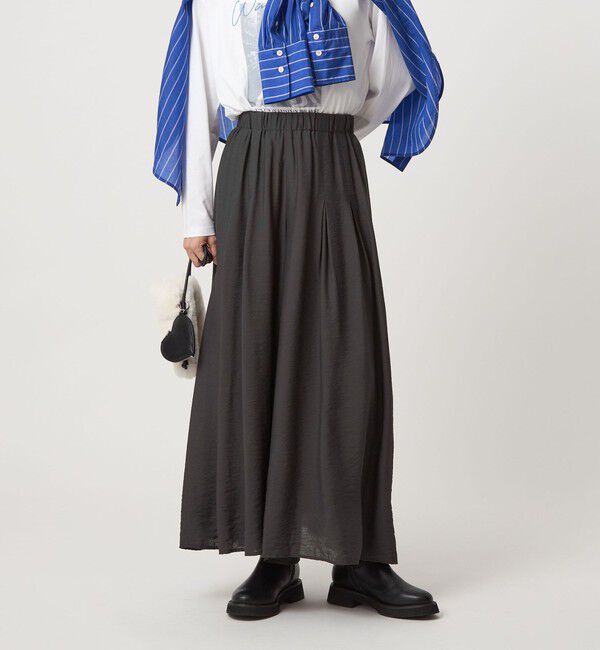 UNITED ARROWS green label relaxing「【WEB限定】＜at ease＞ キュロット パンツ」|キュロット|