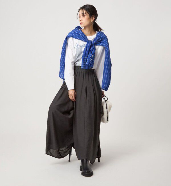 UNITED ARROWS green label relaxing「【WEB限定】＜at ease＞ キュロット パンツ」|キュロット|