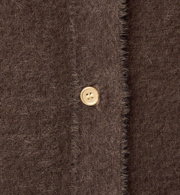 UNITED ARROWS green label relaxing「フラッフフェザー 2WAY フレンチスリーブ ニット -ウォッシャブル-」|ニット・セーター|