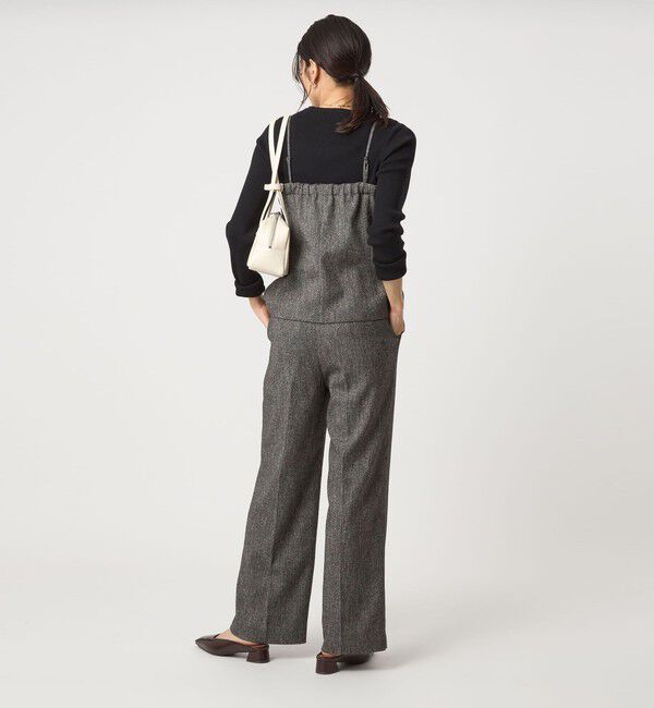 UNITED ARROWS green label relaxing「［size SHORTあり］メランジツイル パンツ -ウォッシャブル-」|スラックス|