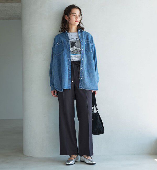 UNITED ARROWS green label relaxing「 ［size SHORT/TALLあり］ニーハイフレアパンツ」|その他|