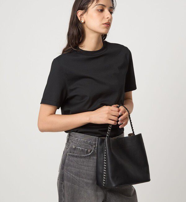 UNITED ARROWS green label relaxing「チェーンハンドル 2WAY スクエアバッグ ショルダーバッグ」|ショルダー・メッセンジャー|