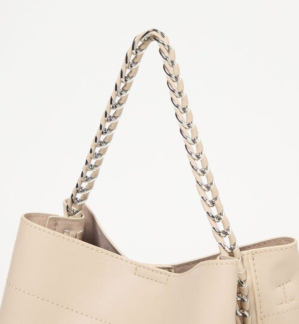 UNITED ARROWS green label relaxing「チェーンハンドル 2WAY スクエアバッグ ショルダーバッグ」|ショルダー・メッセンジャー|