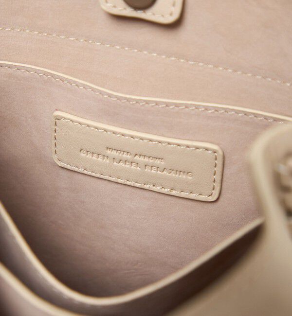 UNITED ARROWS green label relaxing「チェーンハンドル 2WAY スクエアバッグ ショルダーバッグ」|ショルダー・メッセンジャー|