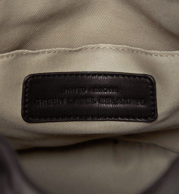 UNITED ARROWS green label relaxing「スタッズ ドローストリング バッグ」|ショルダー・メッセンジャー|