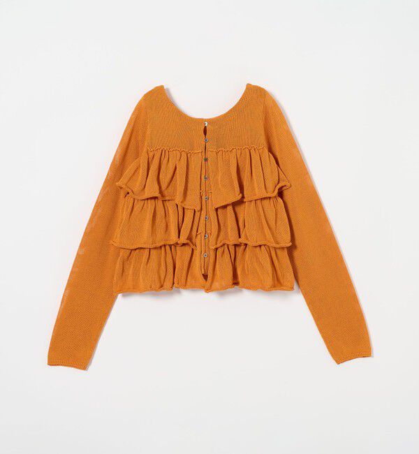 EMMEL REFINES「＜EMMEL REFINES＞EM HW ティアード フリル 2WAY ニット」|ニット・セーター|