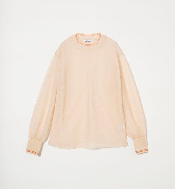 EMMEL REFINES「＜EMMEL REFINES＞EM シアー ライン ニット プルオーバー」|ニット・セーター|