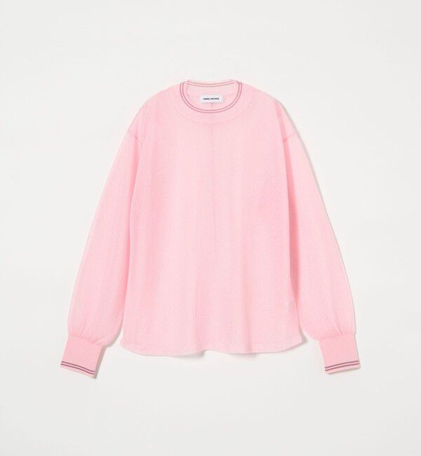 EMMEL REFINES「＜EMMEL REFINES＞EM シアー ライン ニット プルオーバー」|ニット・セーター|