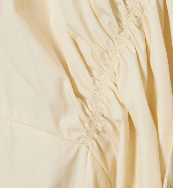 EMMEL REFINES「＜EMMEL REFINES＞EM ランダムギャザー リボン スカート」|スカート|