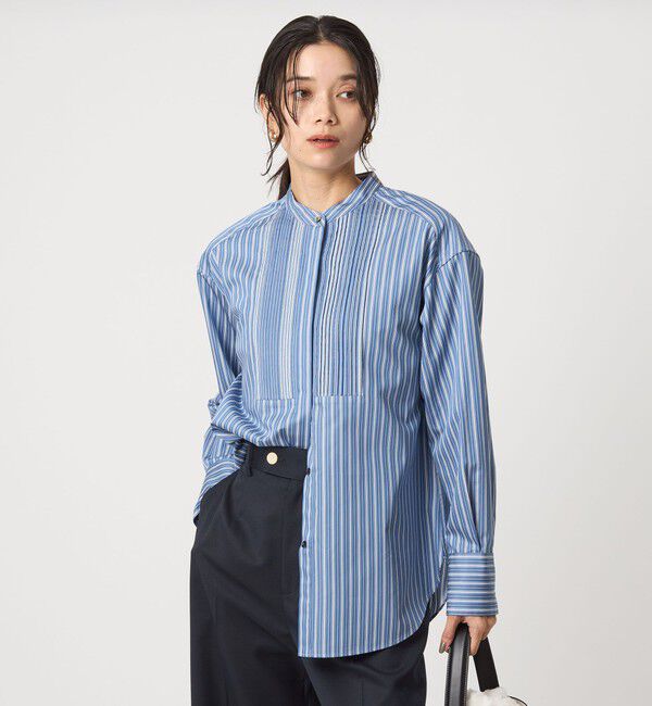 UNITED ARROWS green label relaxing「ピンタック シャツ」|シャツ・ブラウス|