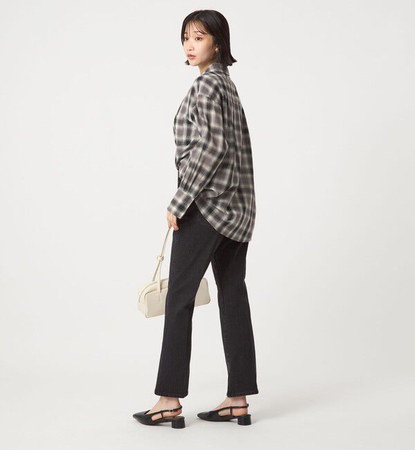 UNITED ARROWS green label relaxing「［size SHORTあり］ウール混ボイル シャツ -ウォッシャブル-」|シャツ・ブラウス|